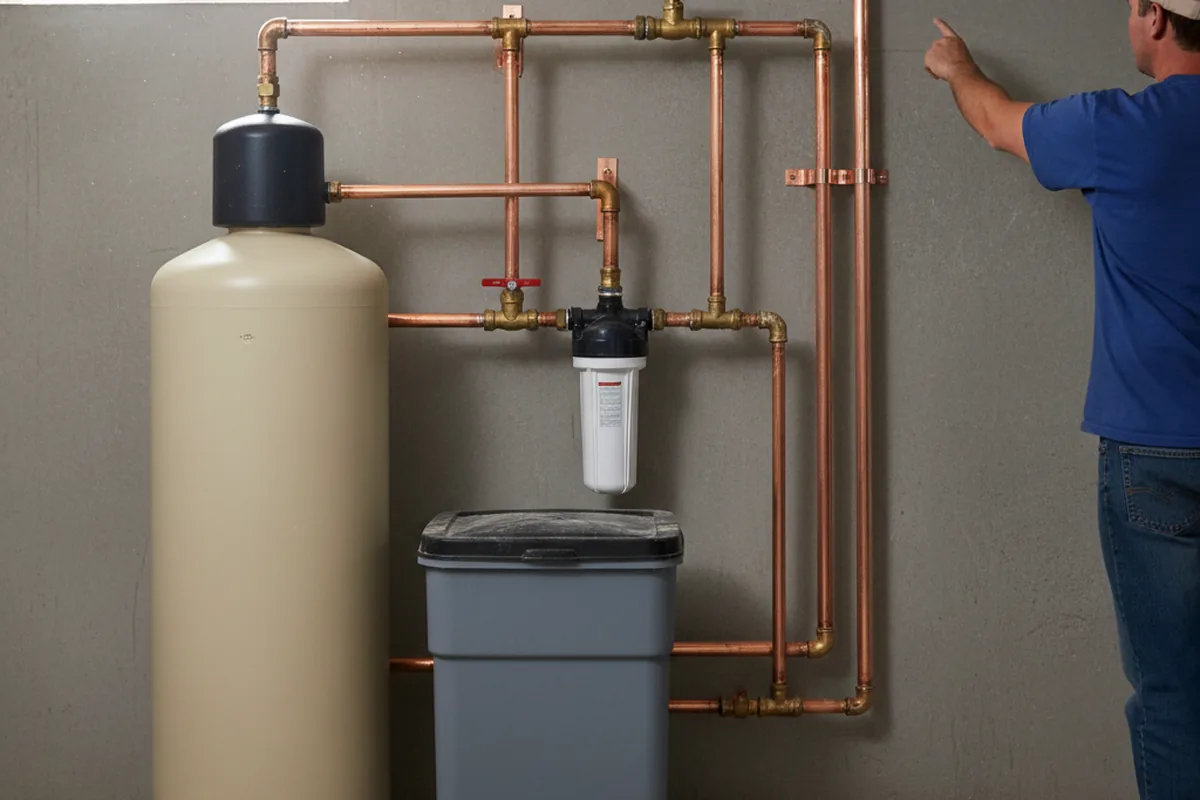 Whole-house water treatment system installed in Superior